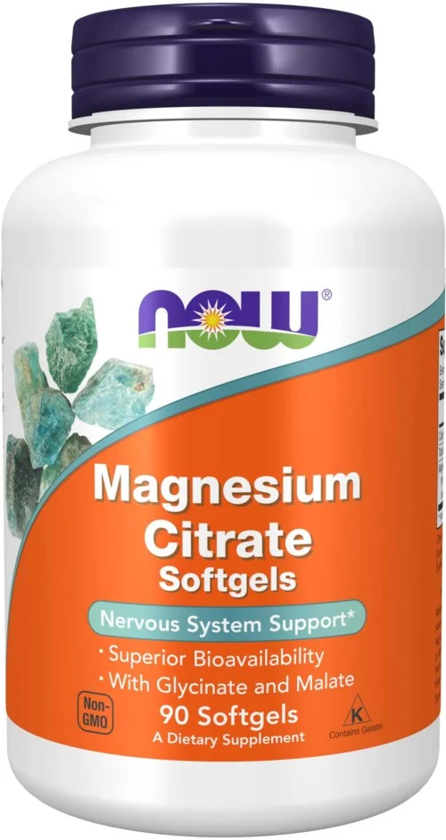 NOW Magnesium Citrate 134Mg 90 stk v:2528271 NOW Magnesium Citrate 134Mg 90 stk v:2528271