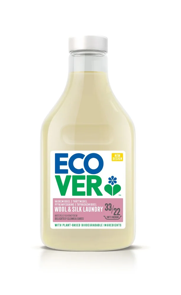 Ecover Vaskemiddel Wool & Silk, Waterlily & Honeydew – 1 l. v:4469768