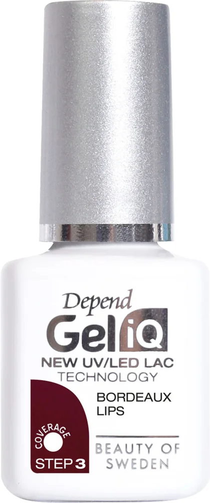 Gel iQ Nail Polish 1033 Bordeaux Lips - Depend v:5141889