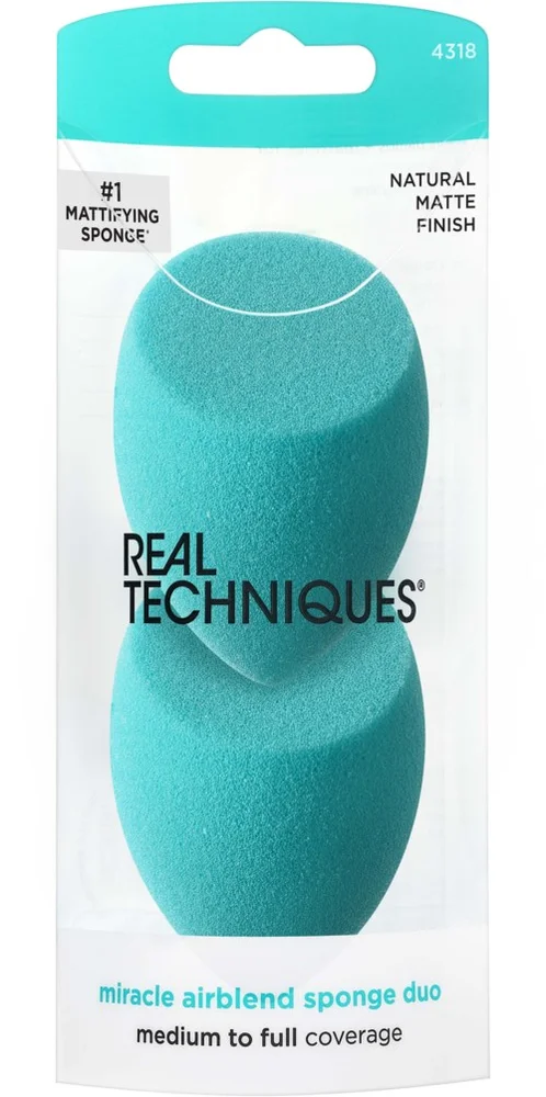 Real Techniques Miracle Airblened Sponge 2 pack v:4413098 Real Techniques Miracle Airblened Sponge 2 pack v:4413098
