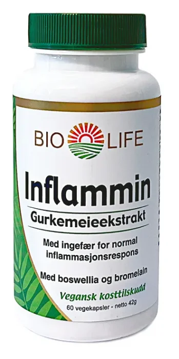 Bio-Life Inflammin 60 kapsler v:3811976 Bio-Life Inflammin 60 kapsler v:3811976