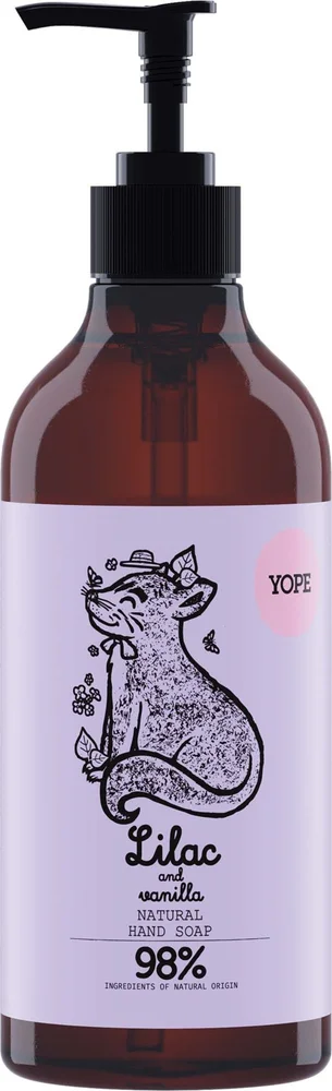 YOPE Botanical Hand Soap Lilac and Vanilla 500 ml v:4818196 YOPE Botanical Hand Soap Lilac and Vanilla 500 ml v:4818196