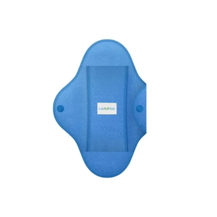 LadyPad Økologiske vaskbare bind Pad and Liner Blue Str. M – 1pk v:4475874 LadyPad Økologiske vaskbare bind Pad and Liner Blue Str. M – 1pk v:4475874