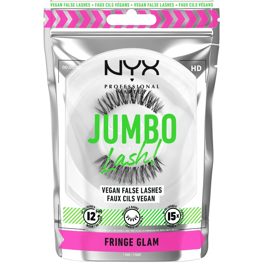 Jumbo Lash! Vegan False Lashes, 04 Fringe Glam v:9733552 Jumbo Lash! Vegan False Lashes, 04 Fringe Glam v:9733552