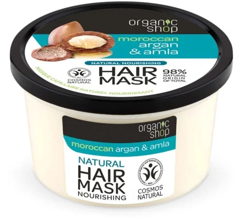 Organic Shop Nourishing Hair Mask Argan & Amla 250 ml v:2177018 Organic Shop Nourishing Hair Mask Argan & Amla 250 ml v:2177018