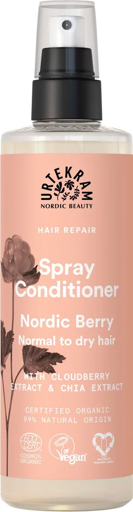 Urtekram Nordic Berry Spray Conditioner Normal/Dry 250 ml v:6894273 Urtekram Nordic Berry Spray Conditioner Normal/Dry 250 ml v:6894273