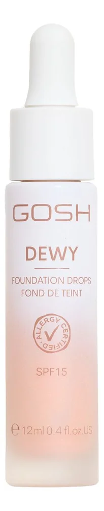 GOSH DEWY Foundation Drops - Flere farver v:9976082