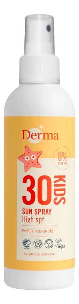 Derma Kids Solspray SPF30 - 200 ml. v:9253154