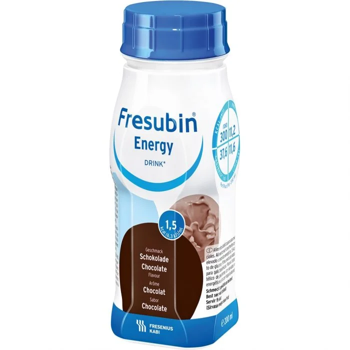 Fresubin Energy Drink Sjokolade 4x200ml v:9949307 Fresubin Energy Drink Sjokolade 4x200ml v:9949307
