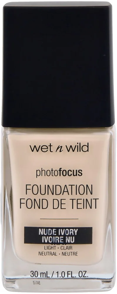 Wet n Wild Photo Focus Foundation Nude Ivory v:2112141