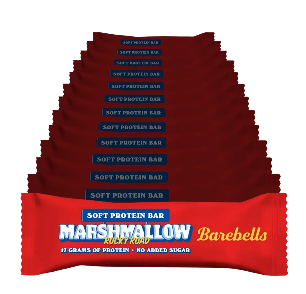 Barebells Proteinbar Rocky Road – 12 stk. v:8220103 Barebells Proteinbar Rocky Road – 12 stk. v:8220103