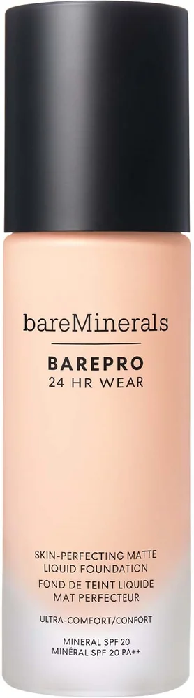 bareMinerals BAREPRO 24HR Skin-Perfecting Matte Liquid Foundation SPF 20 Fair 10 Neut v:2267008