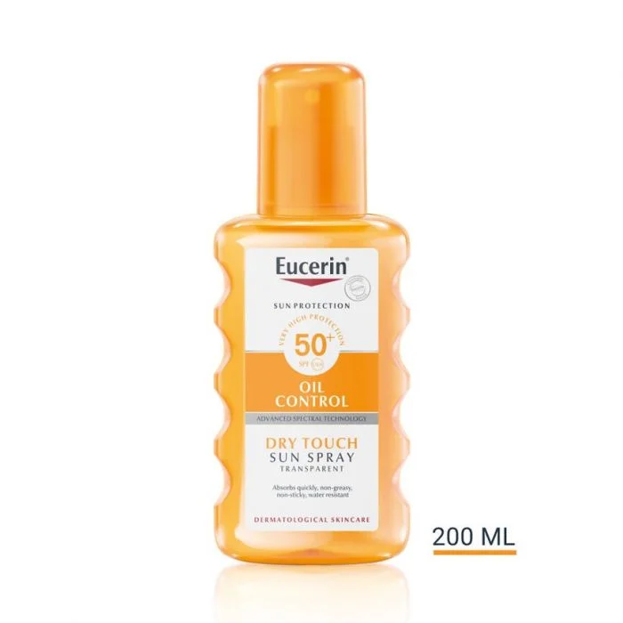 Eucerin Oil Control Dry Touch Sun Spray SPF50+ – transparent solspray kropp v:9105472