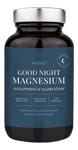 NORDBO Good Night Magnesium – 90 kaps. v:1985072 NORDBO Good Night Magnesium – 90 kaps. v:1985072