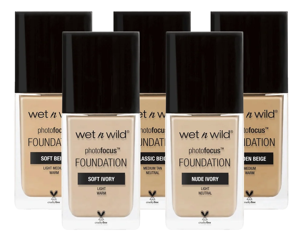 Wet N Wild Photo Focus Foundation - Flere Farger v:2852107