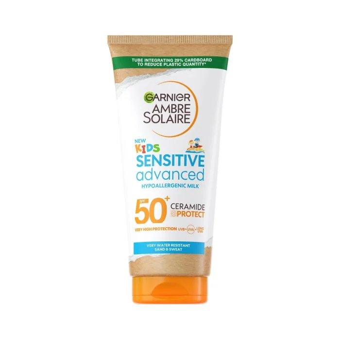 Garnier Ambre Solaire Sensitive Advanced Kids Hypoallergenic Face & Body Lotion SPF50+ 175 ml v:5035411
