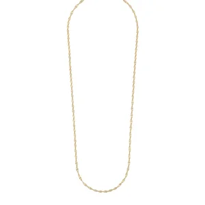 Snö Of Sweden Lisbon Necklace Plain Gold 45cm v:5433825 Snö Of Sweden Lisbon Necklace Plain Gold 45cm v:5433825