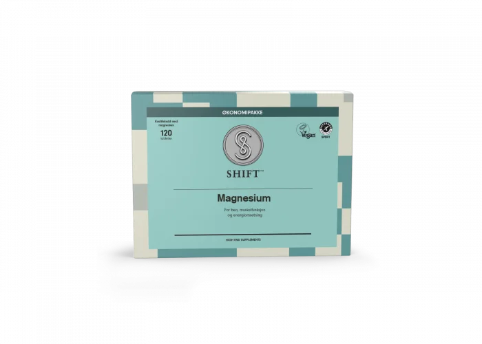 SHIFT™ Magnesium 200 mg tabletter 120 stk v:7564481 SHIFT™ Magnesium 200 mg tabletter 120 stk v:7564481