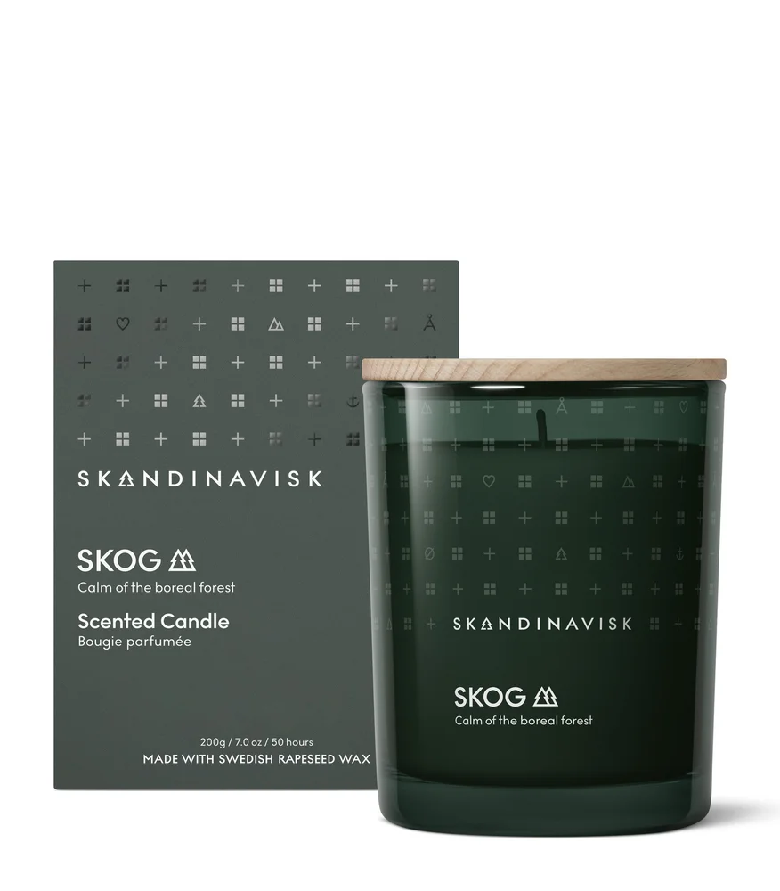 SKOG Scented Candle with Lid 200 g – SKANDINAVISK v:2014594 SKOG Scented Candle with Lid 200 g – SKANDINAVISK v:2014594