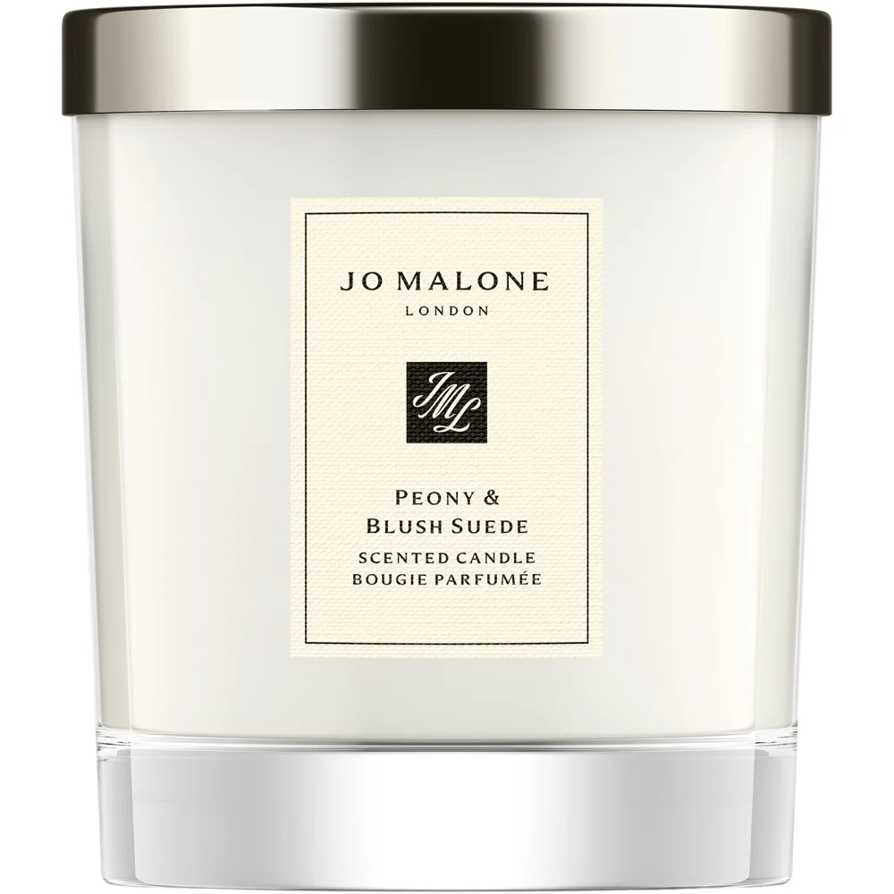Peony & Blush Suede Scented Classic Candle, 200g v:5046940