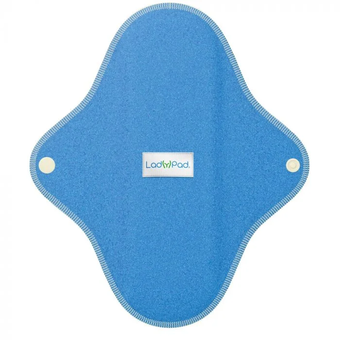 LadyPad Økologiske vaskbare truseinnlegg Pantyliner Blue Str. L – 1pk v:8712108 LadyPad Økologiske vaskbare truseinnlegg Pantyliner Blue Str. L – 1pk v:8712108