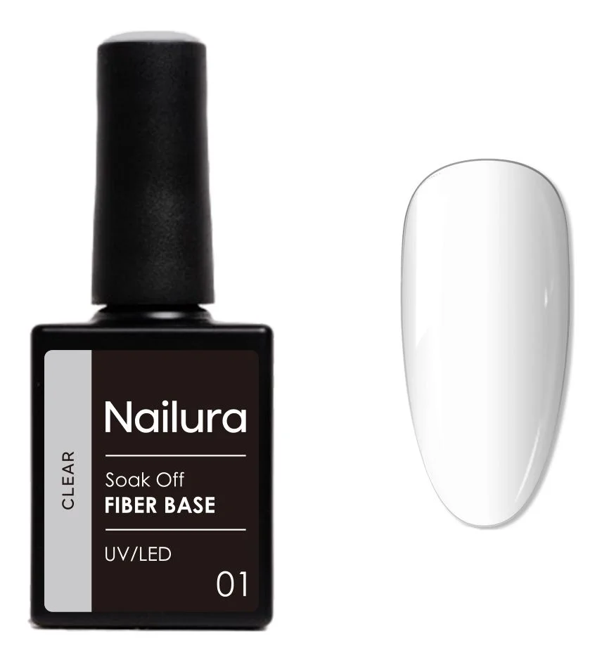Nailura Fiber Base 01 - Clear - 10 ml. v:3296771