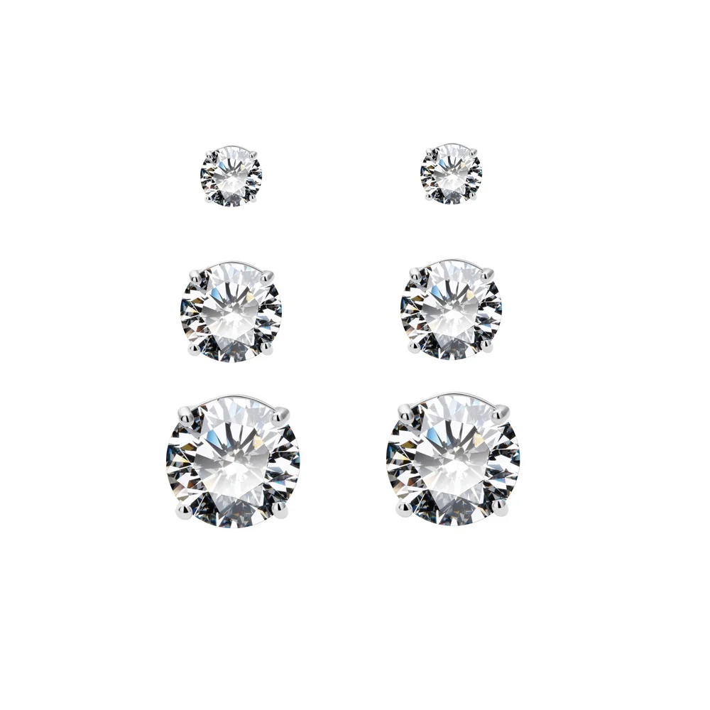 By Sophia Diamond Earring Set – Tidløs Eleganse v:9721176
