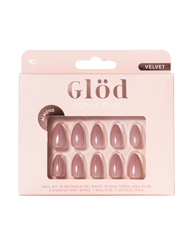 Glöd Sophie Elise Gel Nails Almond Velvet v:7845188 Glöd Sophie Elise Gel Nails Almond Velvet v:7845188