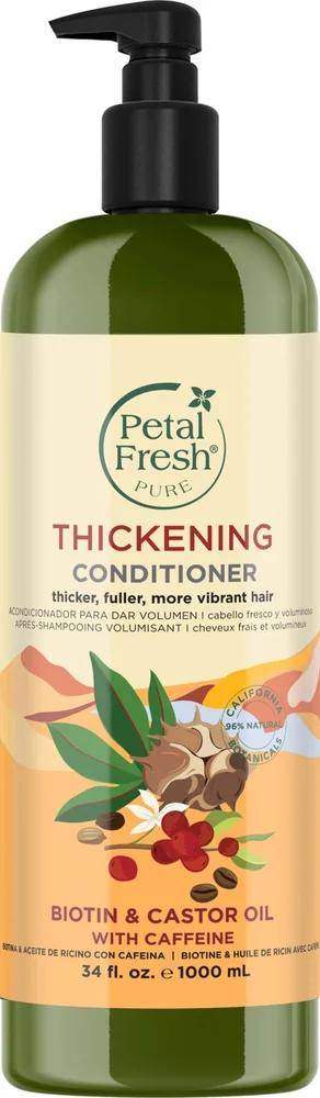 Petal Fresh Pure Thickening Biotin & Castor Oil with Caffeine Conditioner 1000 ml v:4839236