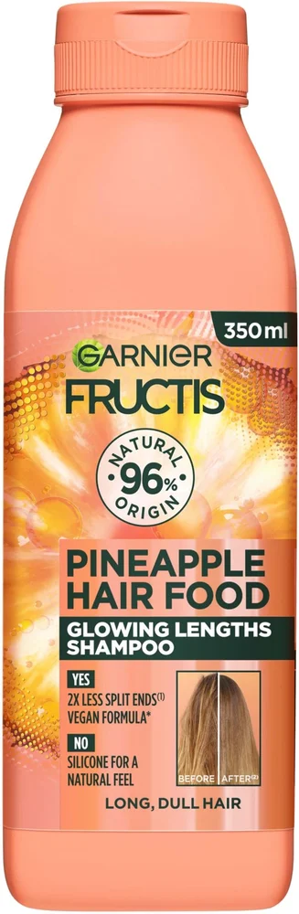 Garnier Fructis Pineapple Hair Food Glowing Lengths Shampoo 350 ml v:9638205