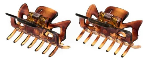Avalea Clip 3,5cm 2 pcs brown v:6399881 Avalea Clip 3,5cm 2 pcs brown v:6399881
