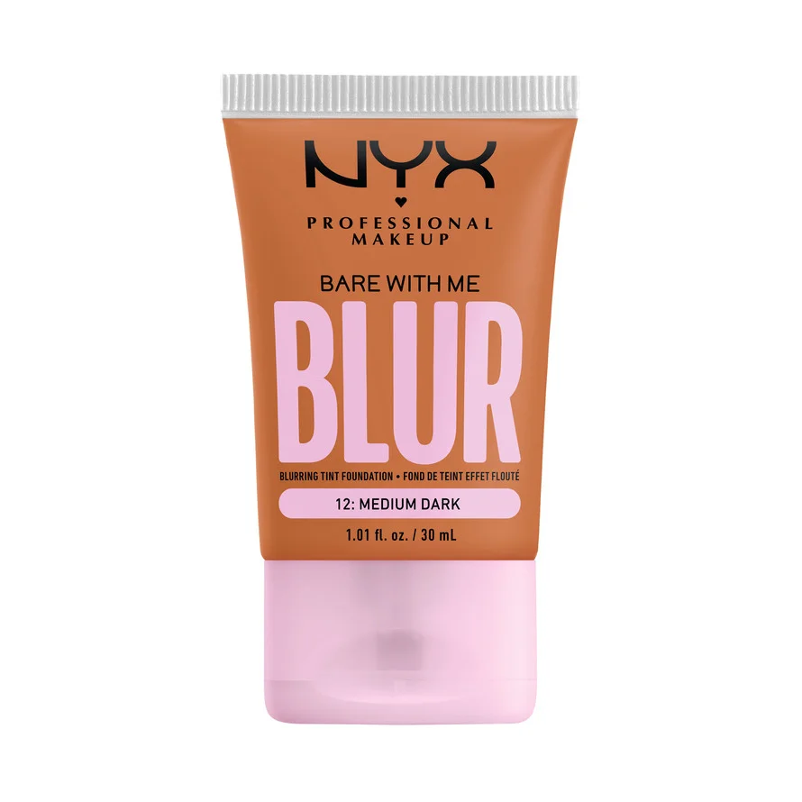 Bare With Me Blur Tint Foundation 12 Medium Dark - NYX PROFESSIONAL MAKEUP v:8287750