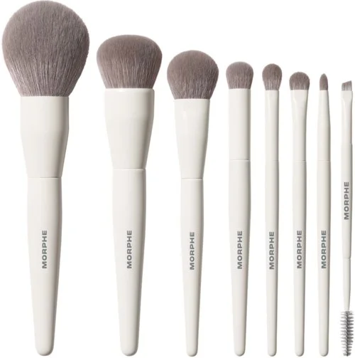 Morphe Best Of Blends 8-Piece Face & Eye Brush Set v:9140630 Morphe Best Of Blends 8-Piece Face & Eye Brush Set v:9140630