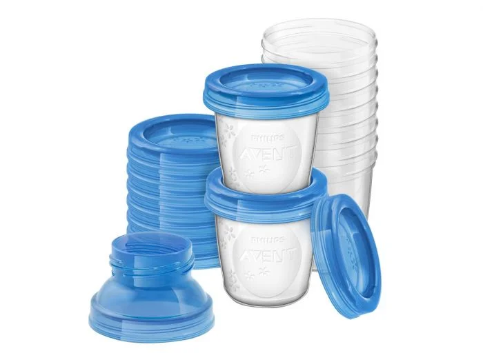 Avent Via beger med adapter 10stk v:4349500 Avent Via beger med adapter 10stk v:4349500