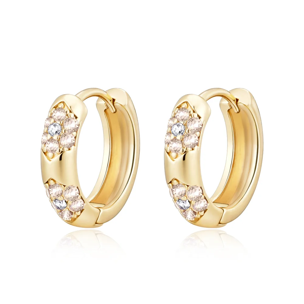 Nora Norway Mira Stone Ear Gold Champagne v:1398612 Nora Norway Mira Stone Ear Gold Champagne v:1398612