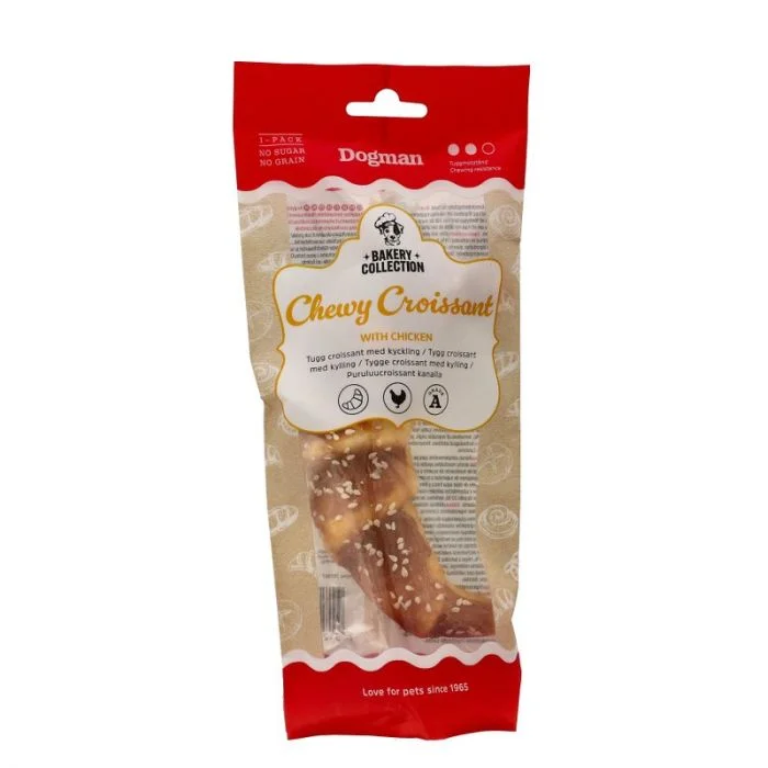 Dogman Bakery Collection Tygg Croissant Kylling 15 cm v:4621832