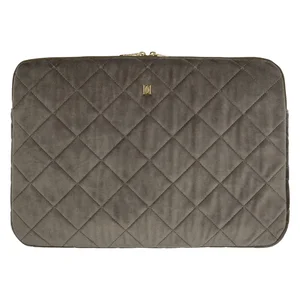 DARK Velvet Quilted Mac Cover Cool Army v:1242103 DARK Velvet Quilted Mac Cover Cool Army v:1242103