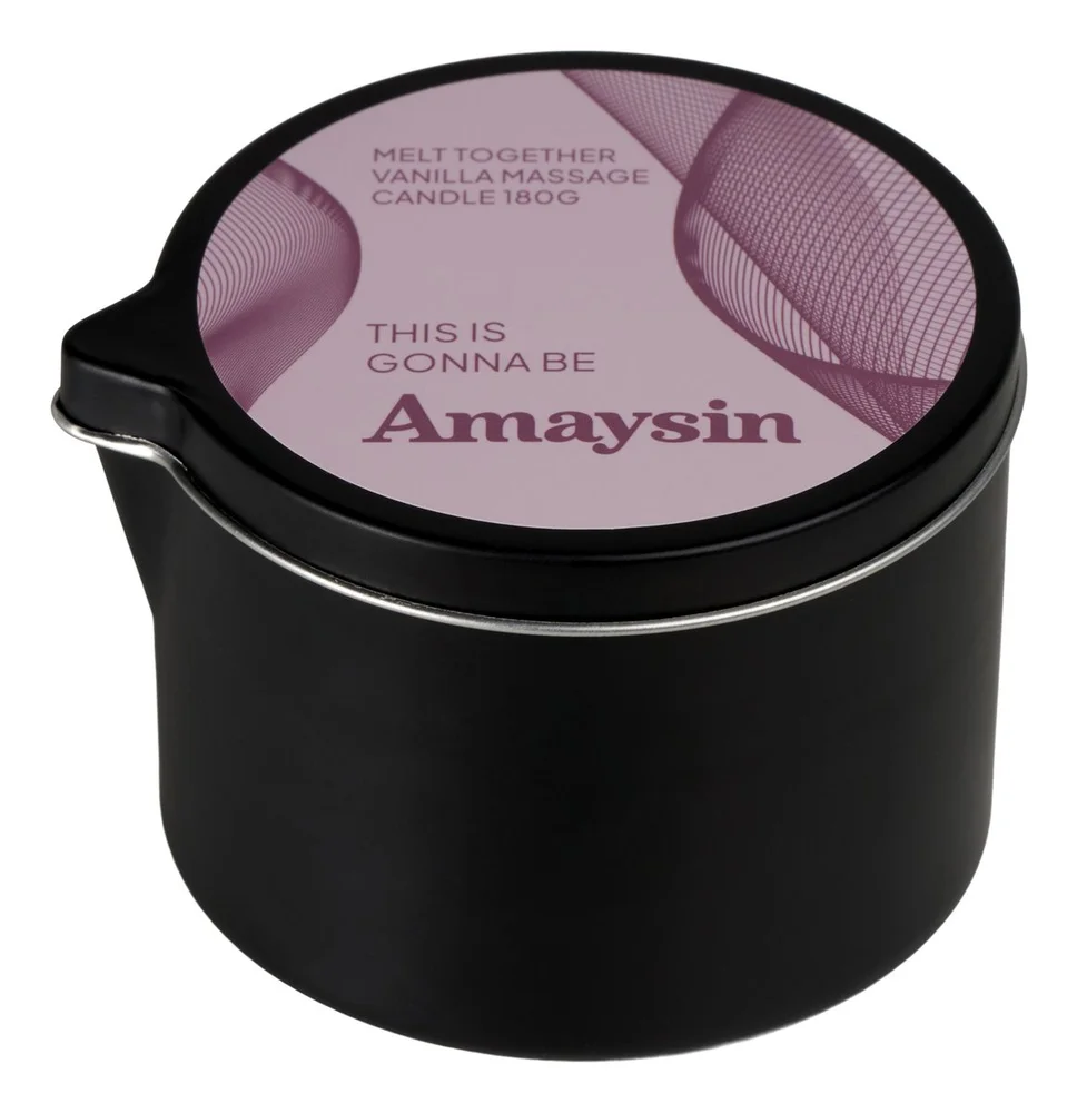 Amaysin Vanilla Massage Candle – 180 g. v:7925327
