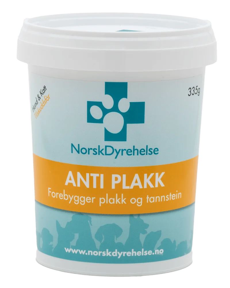 Norsk Dyrehelse Anti Plakk - 335 g v:3075567
