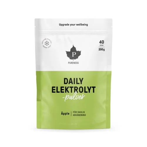 Pureness Daily Elektrolytpulver Äpple 200 g v:2615581 Pureness Daily Elektrolytpulver Äpple 200 g v:2615581