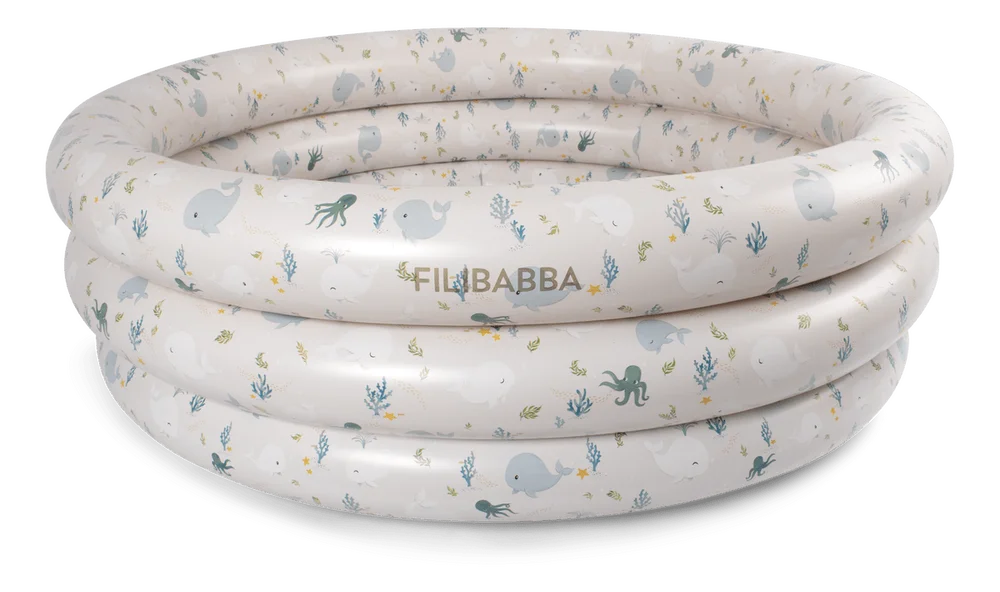 Filibabba Badebasseng 80 cm Alfie - Christian's Whale Tales - 1 stk. v:3075716