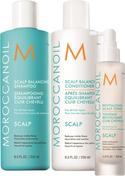 Moroccanoil Scalp Bundle Shampoo 250 ml & Conditoner 250 ml & Scalp Tonic 100 ml v:6042651