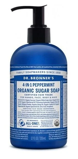 Dr Bronner Organic 4 In1 Peppermint Hand Soap 355 Ml v:1727901 Dr Bronner Organic 4 In1 Peppermint Hand Soap 355 Ml v:1727901