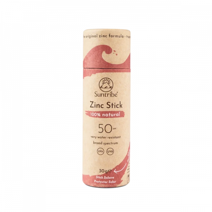 Suntribe Natural Mineral Zinc Sun Stick SPF 50 Pink 30 g v:3062768 Suntribe Natural Mineral Zinc Sun Stick SPF 50 Pink 30 g v:3062768
