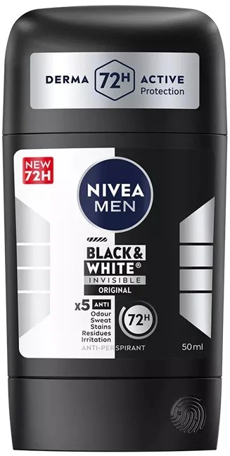NIVEA MEN Black & White Anti-Perspirant Stick 50 ml v:2649204