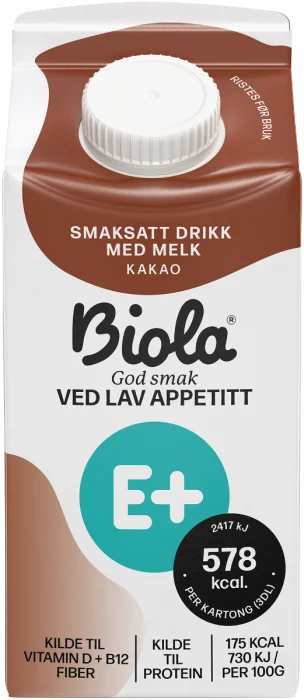 Biola® E+® Drikk Kakao 300 ml v:8565039