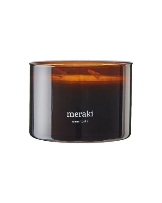 Meraki Duftlys Warm tonka 340 gram v:3715514