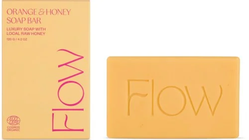 Flow Cosmetics Orange & Honey Soap Bar 120 g v:5515030 Flow Cosmetics Orange & Honey Soap Bar 120 g v:5515030