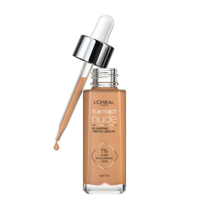 L'Oréal Paris True Match Nude Plumping Tinted Serum 6-7 Tan v:5289693