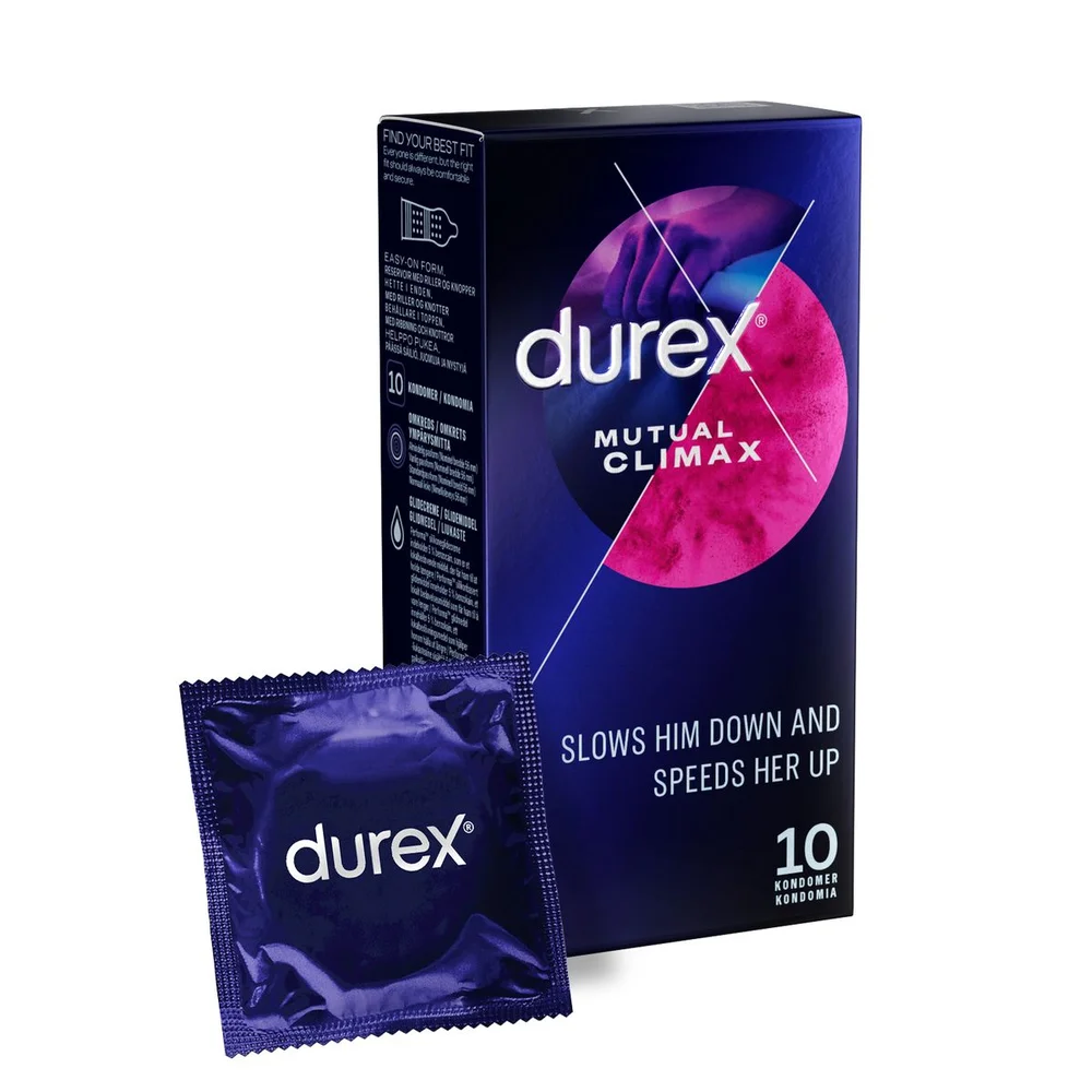Durex Mutual Climax kondomer – 10 stk. v:7109753 Durex Mutual Climax kondomer – 10 stk. v:7109753